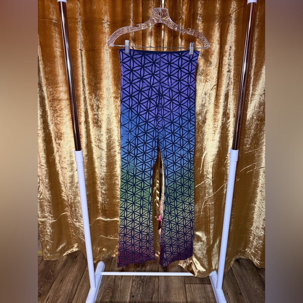 Spectrum Geometry flower of life pants